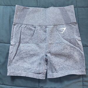 Gray Blue Everyday Seamless Shorts